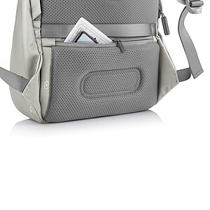 Bobby Soft, anti-theft backpack, grey