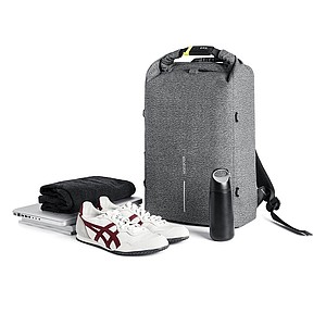 Bobby Urban anti-theft cut-proof backpack, grey
