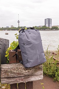Bobby Urban Lite anti-theft backpack, grey