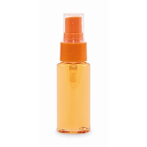 Body mist spray 30ml, transparent orange