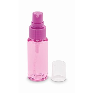 Body mist spray 30ml, transparent pink