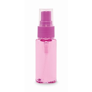 Body mist spray 30ml, transparent pink