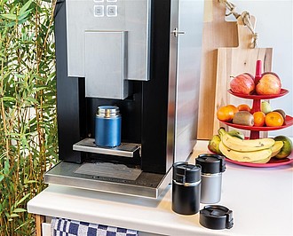 Bogota compact vacuum mug with ceramic coating
