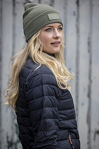 Boreas beanie with patch, green