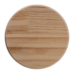 Borosilicate glass jar with pine wood lid, 1000 ml