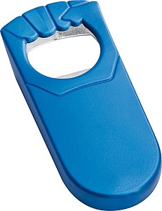 Bottle opener, blue
