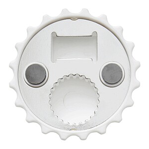 Bottle opener, white