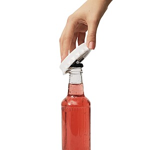 Bottle opener, white