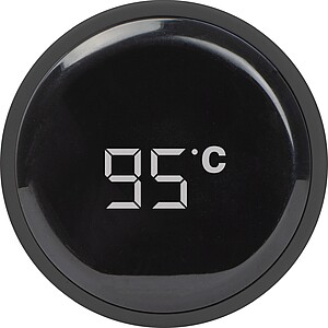 Bottle with LED display, 450 ml, black