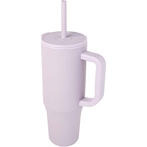 Brady 900 ml RCS certified insulated tumbler with silicone straw, lilac