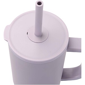Brady 900 ml RCS certified insulated tumbler with silicone straw, lilac