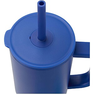 Brady 900 ml RCS certified insulated tumbler with silicone straw, royal blue
