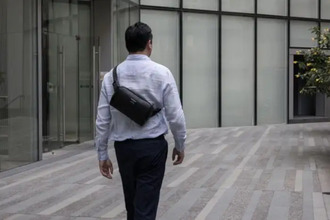 BrandCharger Edge crossbody bag, black