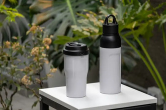 BrandCharger Posh flo (520 ml) bottle, white