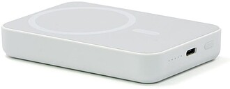 BrandCharger The Powercharge Wireless 5000 Eco power bank, white