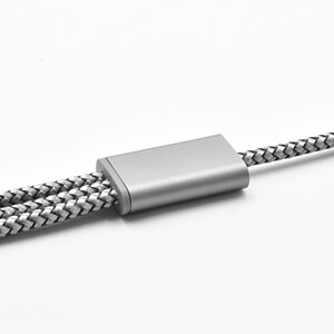 Brandcharger Trident 2+ charging cable, gun metal