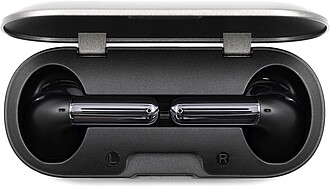 Brandcharger wireless earbuds Aria, gun metal