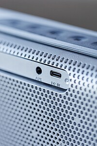 BrandCharger wireless speaker Nano Beast, black/silver