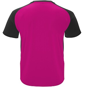 Bugatti short sleeve unisex sports t-shirt, dark pink, size 2XL