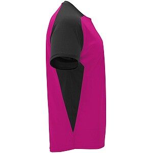 Bugatti short sleeve unisex sports t-shirt, dark pink, size 2XL