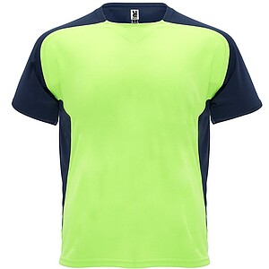 Bugatti short sleeve unisex sports t-shirt, fluor green, size L