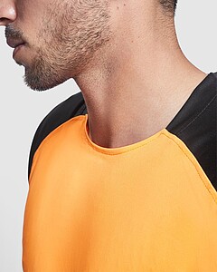 Bugatti short sleeve unisex sports t-shirt, fluor green, size L