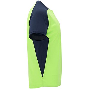 Bugatti short sleeve unisex sports t-shirt, fluor green, size L