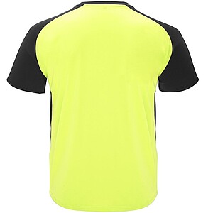 Bugatti short sleeve unisex sports t-shirt, fluor yellow, size 2XL