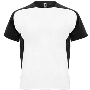 Bugatti short sleeve unisex sports t-shirt, white, size 2XL