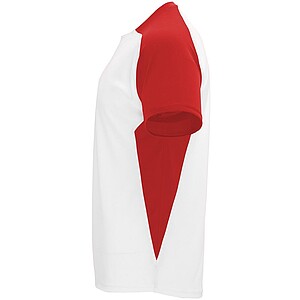Bugatti short sleeve unisex sports t-shirt, white, size L