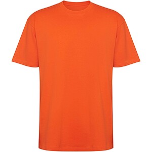 Bull short sleeve unisex oversized t-shirt, fire orange