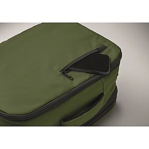 Cabin size carry on backpack, dark green