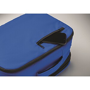Cabin size carry on backpack, royal blue