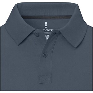 Calgary short sleeve mens polo, hale blue