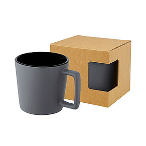 Cali 370 ml ceramic mug with matt finish
