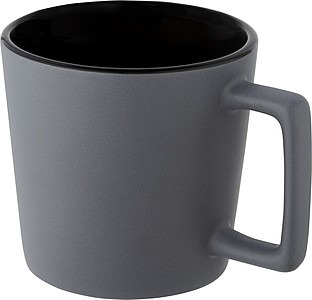 Cali 370 ml ceramic mug with matt finish