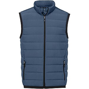 Caltha mens insulated down bodywarmer, hale blue