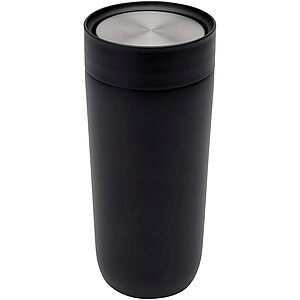 Camden 350 ml RCS certified stainless steel tumbler, solid black