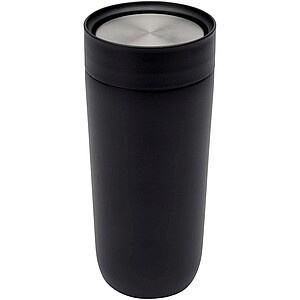 Camden 350 ml RCS certified stainless steel tumbler, solid black