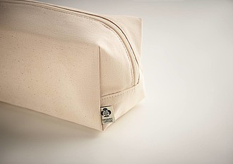 Canvas cosmetic bag 220 gr/m2