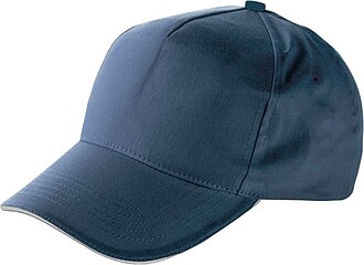Cap with sandwich peakBlue
