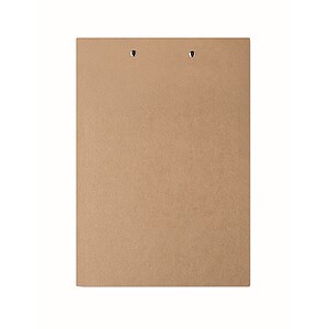 Cardboard clip board A4, beige