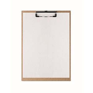 Cardboard clip board A4, beige