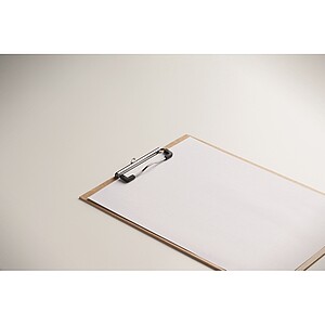 Cardboard clip board A4, beige