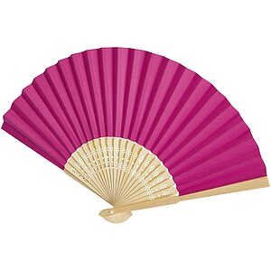 Carmen hand fan, pink