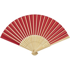 Carmen hand fan, red