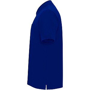 Centauro Premium short sleeve unisex polo, blue