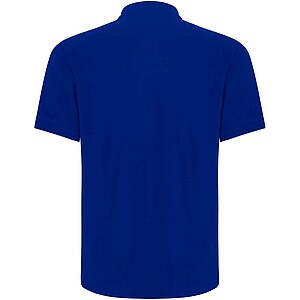 Centauro Premium short sleeve unisex polo, blue