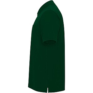 Centauro Premium short sleeve unisex polo, bottle green
