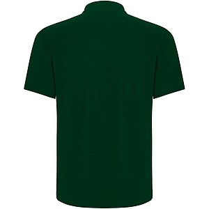 Centauro Premium short sleeve unisex polo, bottle green